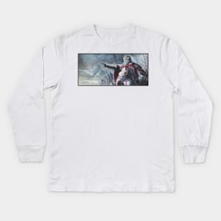 Crusader (Knights Templar) Kids Long Sleeve T-Shirt